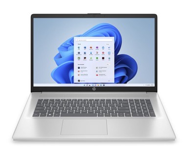 HP Laptop 17-cp3013nm / AMD Ryzen 7 7730U, 17.3", 1920 x 1080, 16 GB RAM, 1 TB SSD, Windows 11 Home, srebrna